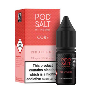 Pod Salt - Red Apple Ice - 10ml - NicSalt