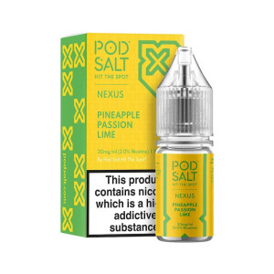Pod Salt - Pineapple Passion Lime - 10ml - NicSalt