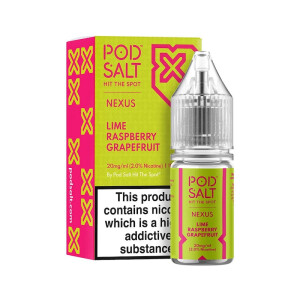 Pod Salt - Lime Raspberry Grapefruit - 10ml - NicSalt