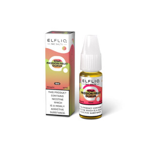 Elfbar - Elfliq Nic Salt - Kiwi Passionfruit Guava -10ml