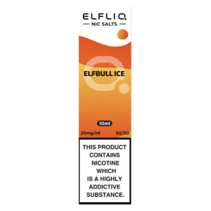 Elfbar - Elfliq Nic Salt - Elfbull Ice -10ml