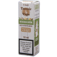 Terroir & Vapeur - Biskaia (Vert de Gasgogne) - 10ml - Nikotinliquid