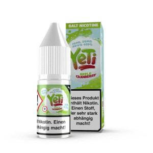 Yeti Salt - Apple Cranberry - 10ml Nikotinsalz