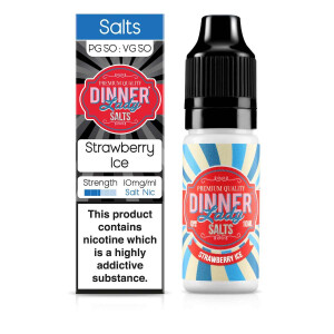 Dinner Lady Salt Nic - Strawberry Ice