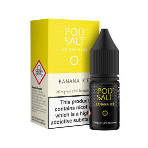 Pod Salt - Banana Ice - 10ml - NicSalt