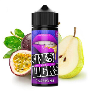 Six Licks - Passion 8 Limited Edition - 100ml Shortfill