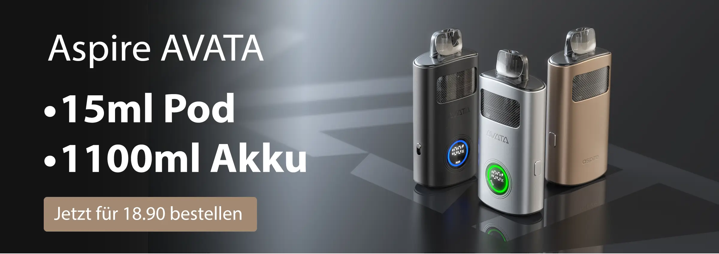 Aspire Avata Pod Set Banner